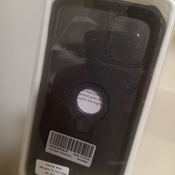 CloudValley Compatible with iPhone 12 Pro Max Case with Camera Cover & Kickstand - Picture 2 of 8